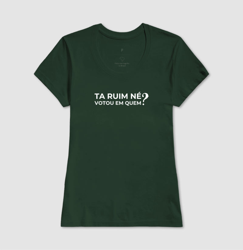 tá ruim né ?