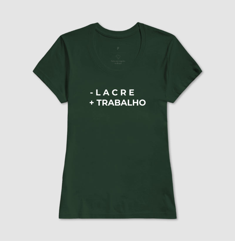 Menos lacre, mais trabalho.