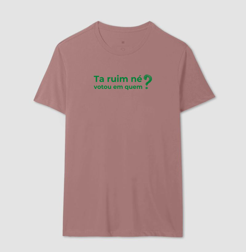 Ta ruim né? votou em quem?