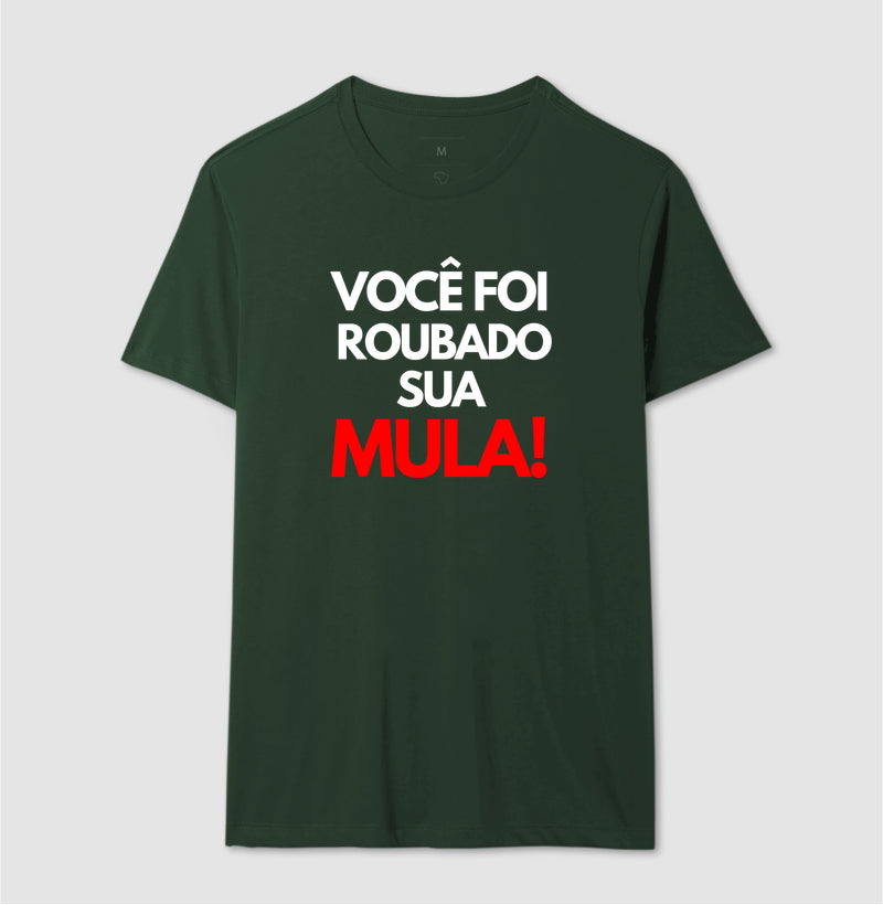 Você foi roubado sua mula!