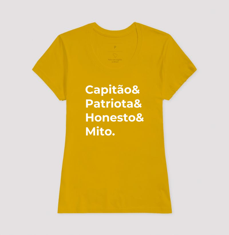 Capitão & Patriota & Honesto & Mito.