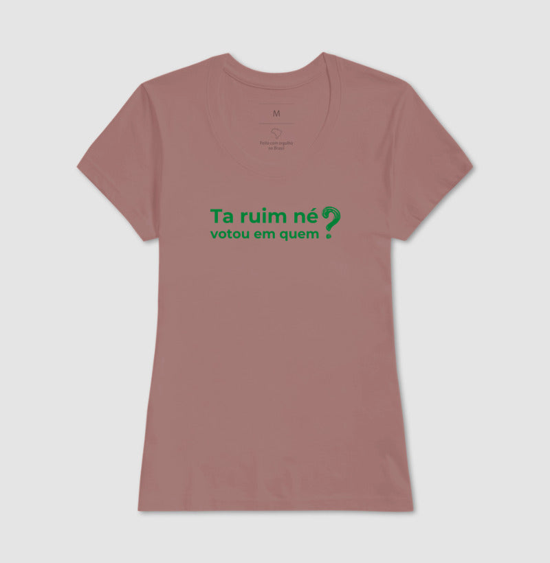 Ta ruim né? votou em quem?
