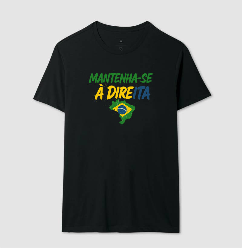 Mantenha-se a direita