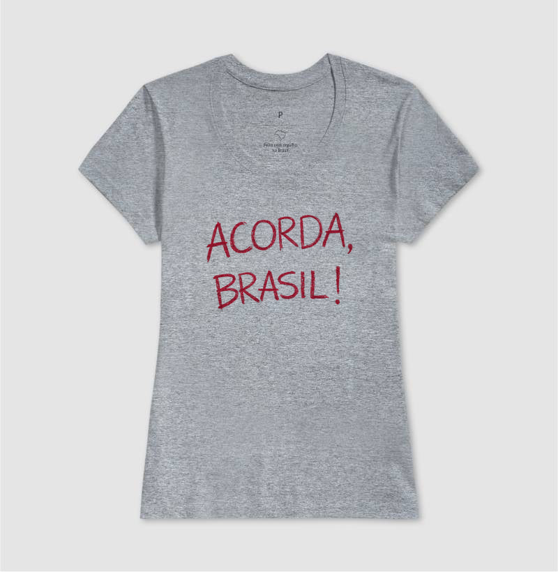 Camiseta Acorda, Brasil!