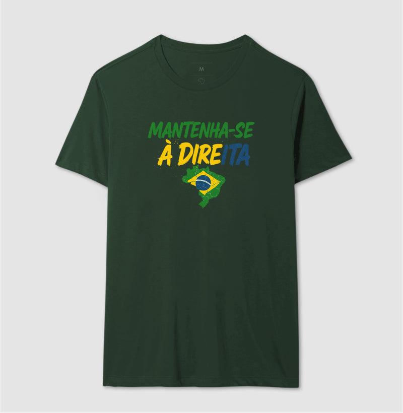 Mantenha-se a direita