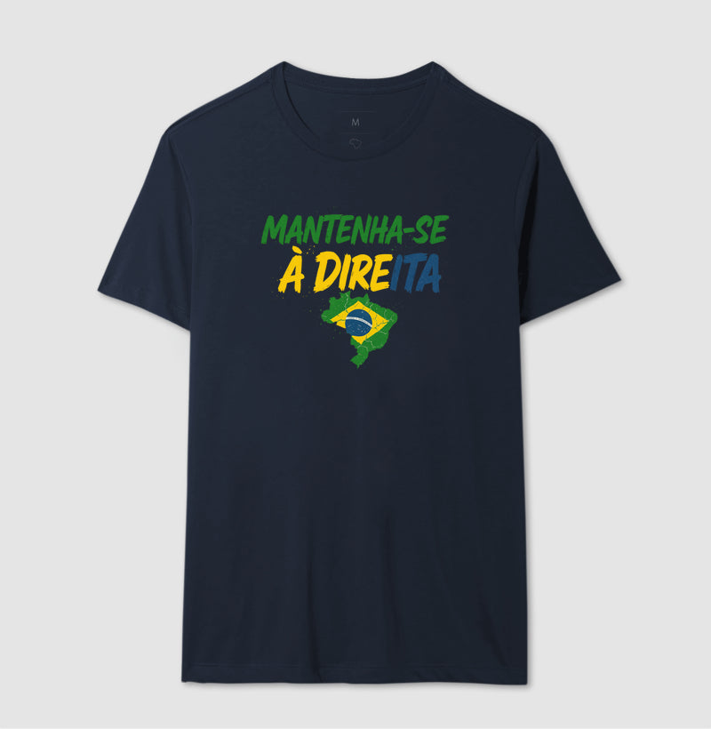 Mantenha-se a direita