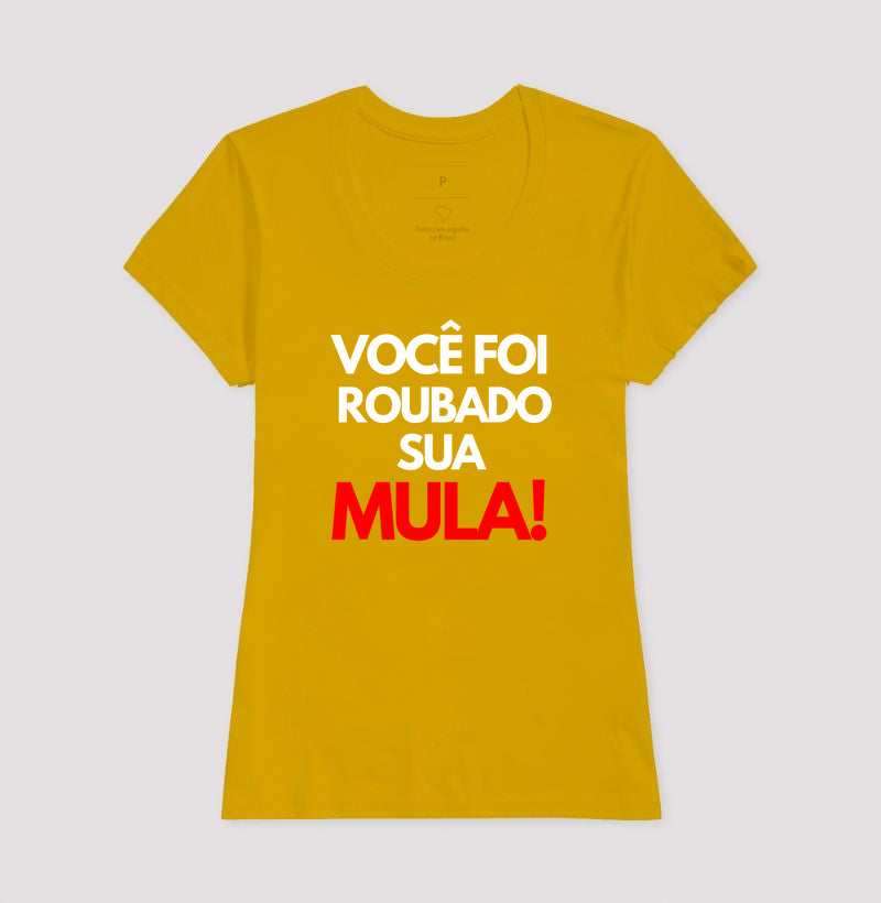 Você foi roubado sua mula!