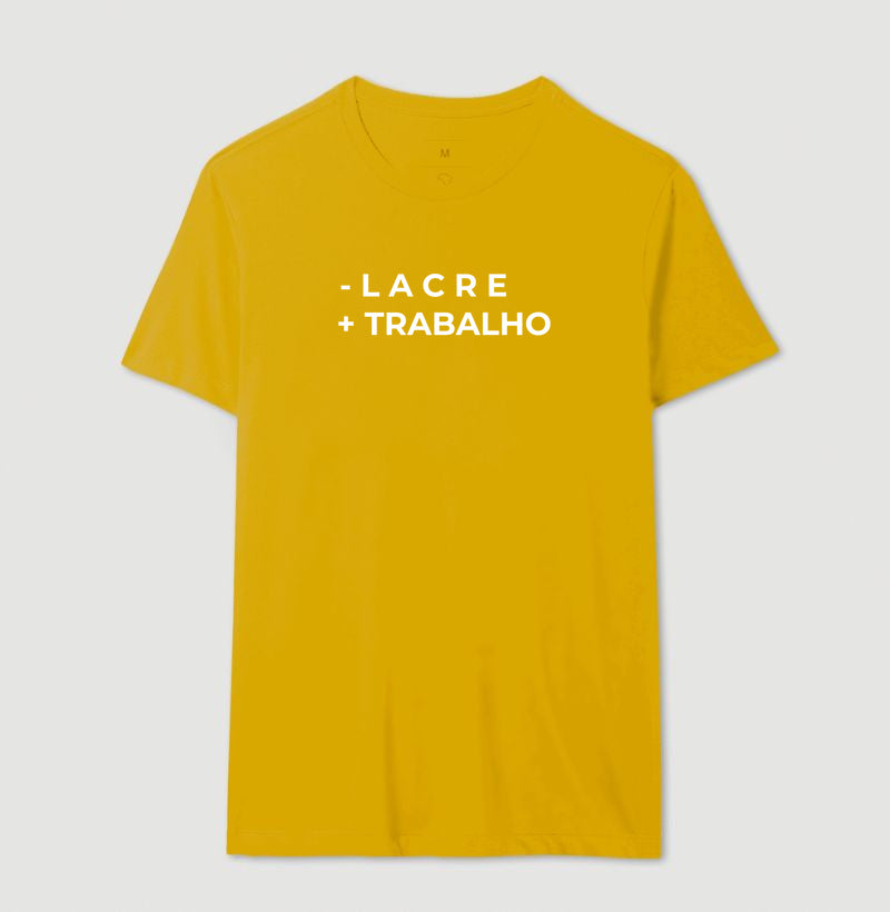 Menos lacre, mais trabalho.