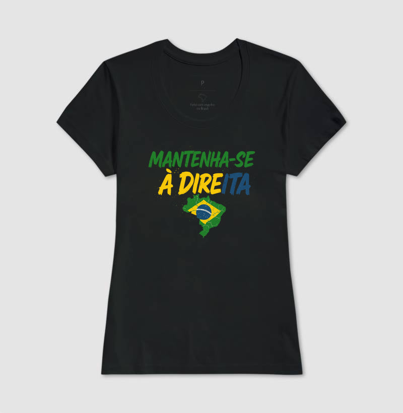 Mantenha-se a direita