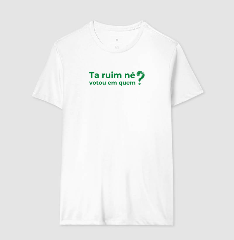 Ta ruim né? votou em quem?