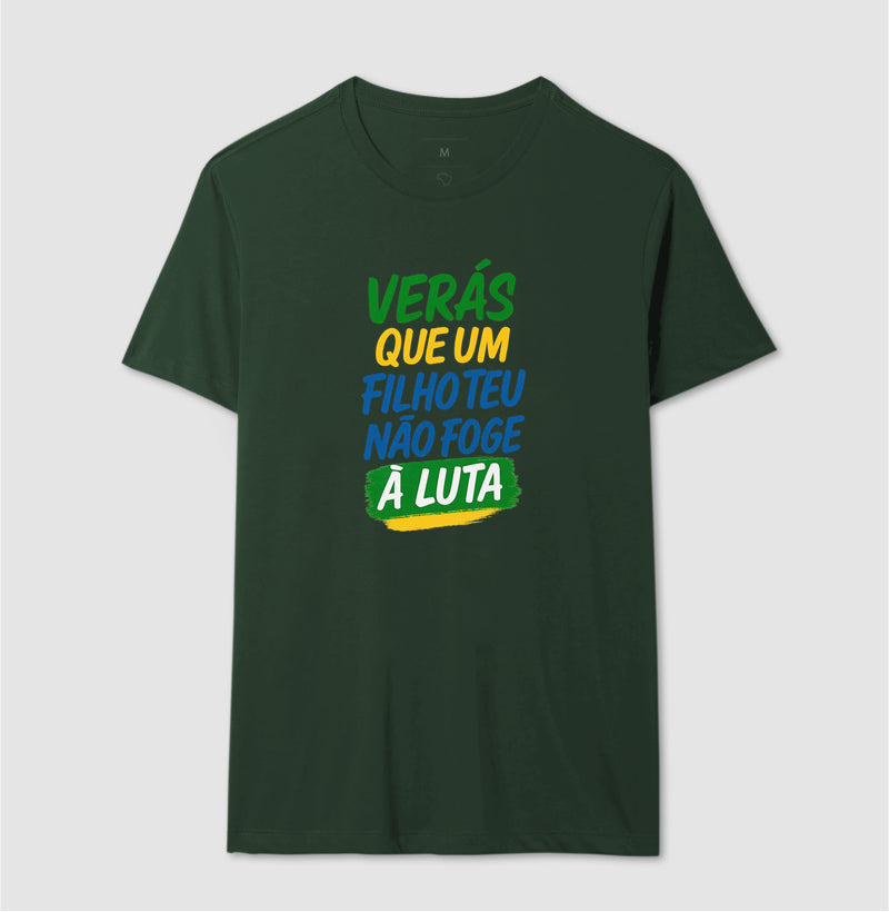 Verás que um filho teu não foge a luta.