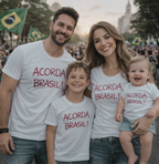 Camiseta Acorda, Brasil!